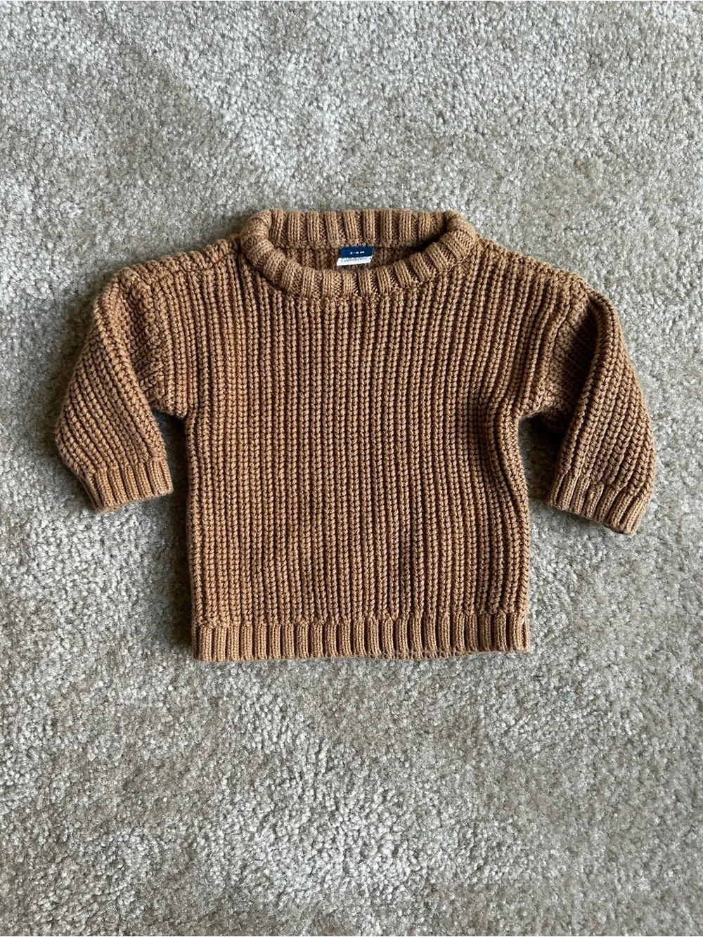 Old Navy Chunky Knit Crewneck Sweater - Caramel